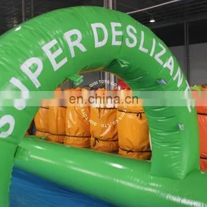 Commerial Long Slip n Slide Inflatable Water Slide thumbnail-6