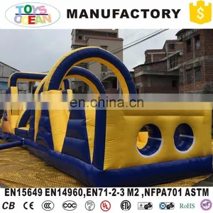 Excited Adult Obstacle Course Combo Inflatable Playground Equipment Indoor thumbnail-1