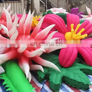 2017 12m Long Inflatable Flower Chain for Fasion Show thumbnail-6