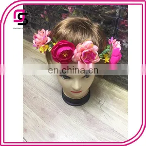 2017 Fashion Accessories Hair Popular Cheap Beautiful Colorful Flower Clips thumbnail-1