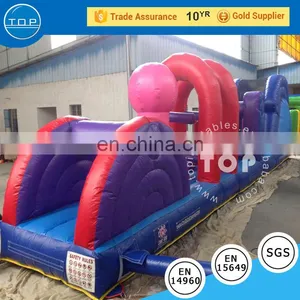 Outdoor Toys Games Giant Inflatable Obstacle Course for Kids, High Quality Inflatable Obstacle for Commercial thumbnail-1