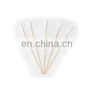 Cotton Swab With Wooden Stem Medical Swab Disposable thumbnail-1