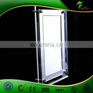 Magnetic LED Illuminated Picture Photo Aluminum Frames Light Box Energy Power Save thumbnail-1