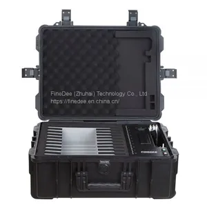 F1-10B IPad Charging Trolley With Lithium Battery - Tablet Charging Cart / Charging Cabinet for School thumbnail-3