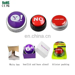Recordable Music Box,Sound Easy Button,Custom Talking Push Button thumbnail-1