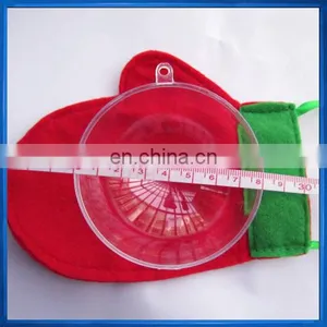 8cm Clear Candy Box Christmas Hanging Bauble Tree Decoration Ball thumbnail-1