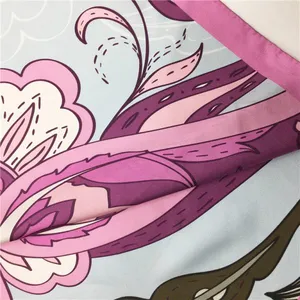 Low MOQ High Quality Custom Digital Printed Silk Scarf For Men thumbnail-3