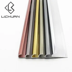 Flexible Decorative Metal Aluminium Border Tile Corner Trim thumbnail-4