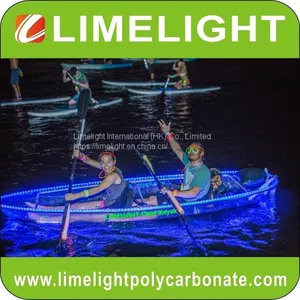 Clear Kayak With LED Light for Night Tour thumbnail-3