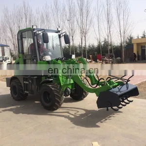 ZL06 4X4 Wheel Drive CE Approved Front Mini Cheap Wheel Loader thumbnail-1