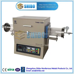 CE Certification 1200C Laboratory Vacuum Tube Furnace thumbnail-2