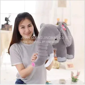 OEM ODM Hot Sell Elephant Plush Toy Pillow For Sleeping thumbnail-4