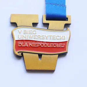 Manufacture Metal Paint Competition Medal Zinc Alloy Marathon Medal Games Medal Customization thumbnail-3