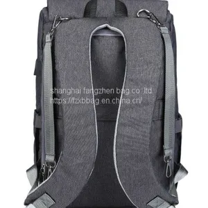 Diaper Bag Large Capacity Mother Maternity Backpack With Changing Mat and Milk Bottle Bag thumbnail-2