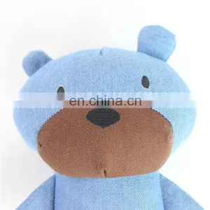 China Factory Supply Dog Toys Pet Cotton Rope Bear Squeaky thumbnail-2