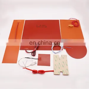 12 Volt Customized Hot Furnace Electric 3d Printer Flexible Rubber Silicone Heating Element thumbnail-7