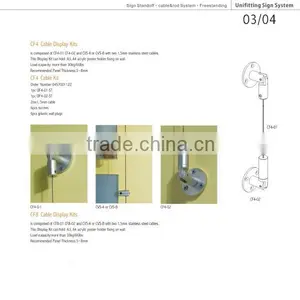 Cable Display System for Advertising Shop Window Display thumbnail-4