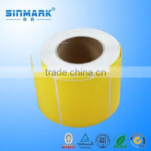 SINMARK Roll Packed Permanent Adhesive Label Sticker,Barcode Label Sticker thumbnail-1