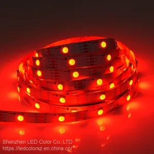 Digital Led Strip 30leds/m Led Light Strip LC8823 White PCB HD107S thumbnail-4