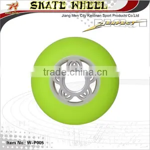 Plastic Core Roller pu Wheel, Inline Roller Skate pu Wheel in Size 72/76mm thumbnail-4