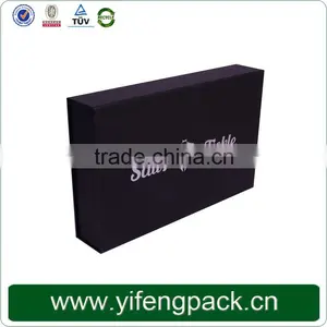 2015 Wholesale Custom Handmade Folding Shoe Box/ Foldable Cardboard Shoe Box Wholesale/ Magnetic Shoe Folding Paper Box thumbnail-2