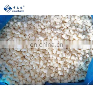 BRC A Approved IQF Vegetable 10x10mm Frozen Dices Water Chestnut for Dumpling From Sinocharm thumbnail-1