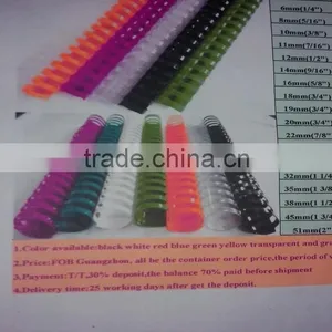 NanBo 21Loops Plastic Binding Comb ,Comb Binding Ring,Plastic Binding Ring thumbnail-2
