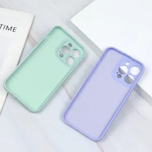 For Iphone13 Pro Max Liquid Ring Mobile Phone Case Straight Edge For Apple 11pro All Inclusive Silicone 7 8p Protective Cover thumbnail-4