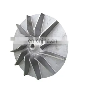 Custom 5 Axis Machined Water Pump Impeller Cast Iron Turbo Impeller thumbnail-5