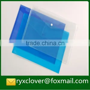 Clear Envelope Size Plastic Button/string/hook and Loop Document Bag thumbnail-6