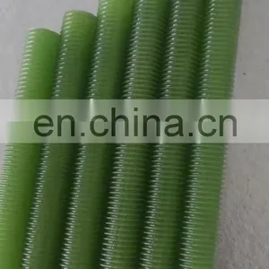 Corrosion Resistance FRP Epoxy Fiberglass Plastic Threaded Rod Screw Bolt and Nut thumbnail-5