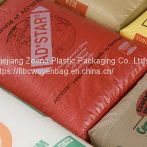 Animal Feed PP Woven Sack Bags High Tensile Strength Anti - Slip Surface Dealing Woven Bag thumbnail-1