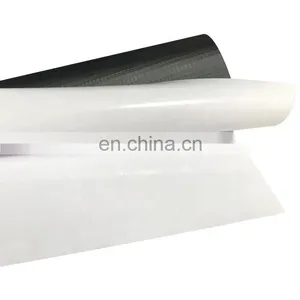 Printable 510g Flex Banner Frontlit Glossy Flex Black Back Banner(hot Lamination,glossy,500*500 9*9 ) thumbnail-1