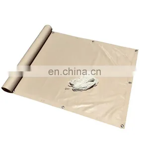 Sun Protection Waterproof PVC Material Privacy Screen Balcony Cover Fabric Includes 30 Cable Ties 0.9 x 6 m Anthracite thumbnail-3