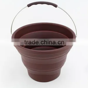 2016 Promotional Ideal Foldable Rubber Bucket thumbnail-3