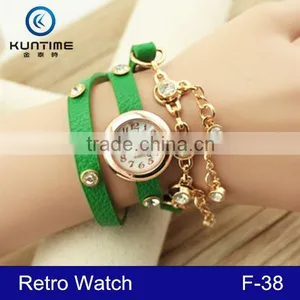 2015 New Fashion Vintage Ladies Watches Relojes Allibaba.com thumbnail-5