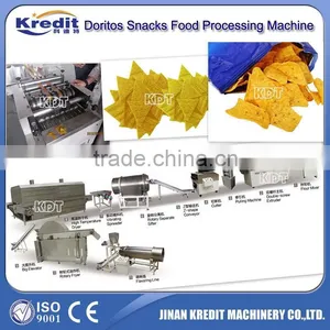 Doritos Corn Chips Making Machine/Corn Chip Line/Full Automatic Doritos Corn Chips Line thumbnail-1