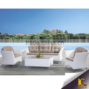 Hot Sale Rattan Sofa Outdoor Wicker Balcony Rattan Sofa Sectional Sofa Set thumbnail-6