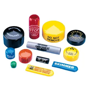 Customized Soft Nuts Protection Round Soft Flat Rubber Plastic Pvc End Cap thumbnail-1