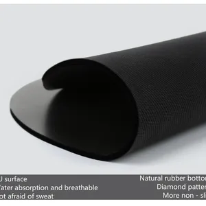 High Density Foldable Eco-Friendly Customized Durable PU Rubber Round Dance Yoga Mat thumbnail-5