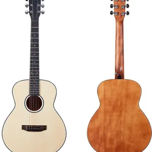 Handed Master YAN/OEM YN-36 36 Inch Acoustic Guitar (Spruce Plywood Top, Nanyang Plywood Back&Sides) With Black Rounded Binding thumbnail-1