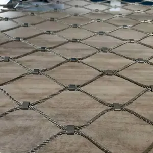 Ss 316 316L Stainless Steel Anti-Fall Safety Net Oil TIG Pipe Lighting Parts Equipment Drop Prevention Protection Net thumbnail-1