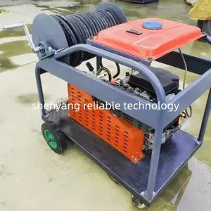 RELIABLE 200bar High Pressure Water Jet Sewer Cleaner 50Lmin Gas Diese Powered New Condition 50Lmin Drain Cleaning thumbnail-3