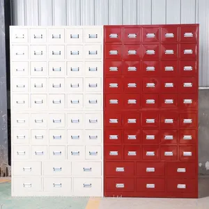 Compact Chinese Medicine Cabinet 900mm for Small Clinics|Stainless Steel TCM Herb Cabinet for University Teaching Pharmacy thumbnail-1