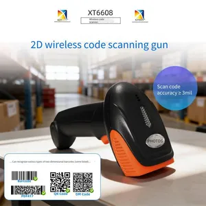 Xingtong Xt6608 Long Barcode Scanner for Laminated and Reflective Codes, High-precision qr Code Wireless Scanning Gun thumbnail-1