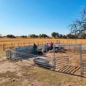 Cheap Pen Horse Corral Panels Livestock Cattle Panels for Farm thumbnail-5