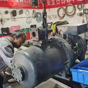 Bitzer Compressor Non - Unloading, Copeland Oil Pressure Alarm, Refueling, Cleaning and Maintenance for Hanbell rc - 2 - 510b thumbnail-2