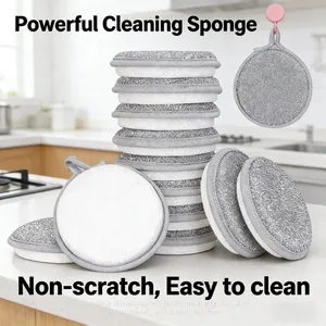 Kitchen Sponges Washing King Scourer Sponge Premium Dish Washing Sponges With Soft & Scrub Sides thumbnail-3