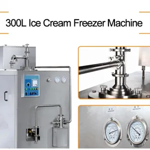 300 L/Hour Ice Cream Freezer Machine thumbnail-2