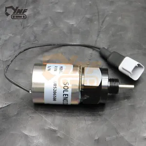 Engine Shutdown Solenoid YNF17707 U85206500 12V DC for Diesel Generator Excavator/Loader & Construction Machinery thumbnail-2